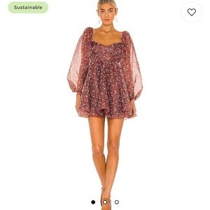 Selkie Princess Dress in crimson darling